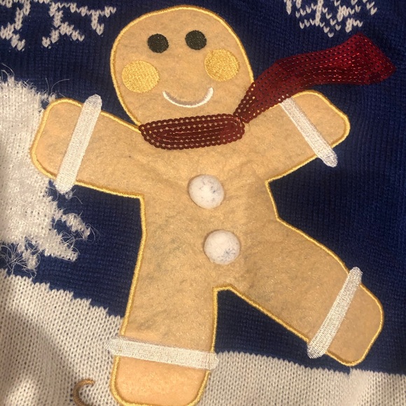 Ginger bread man vest - Picture 2 of 2